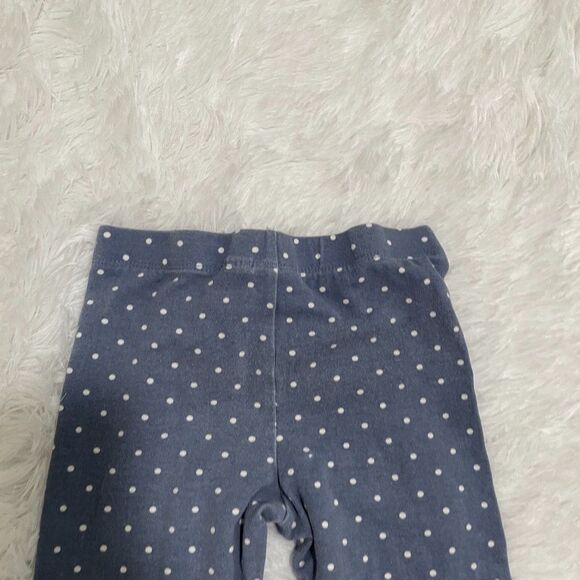 3/$10 Toddlers Purple Polka Dot Leggings Size 4T - Picture 6 of 7